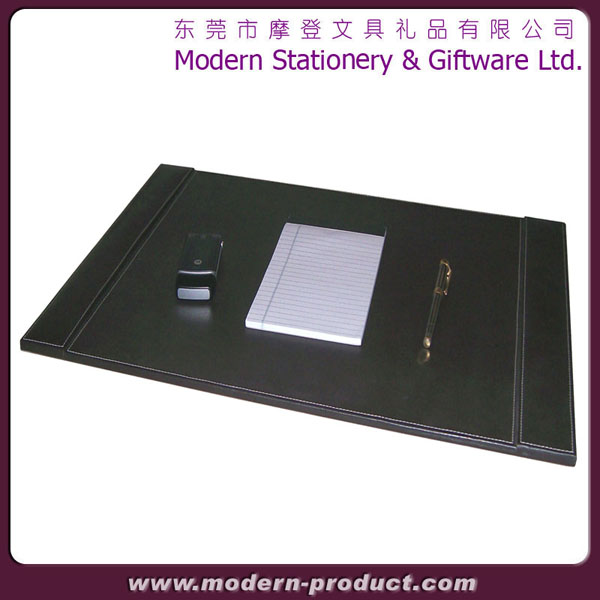 New design high quality leather desk mat