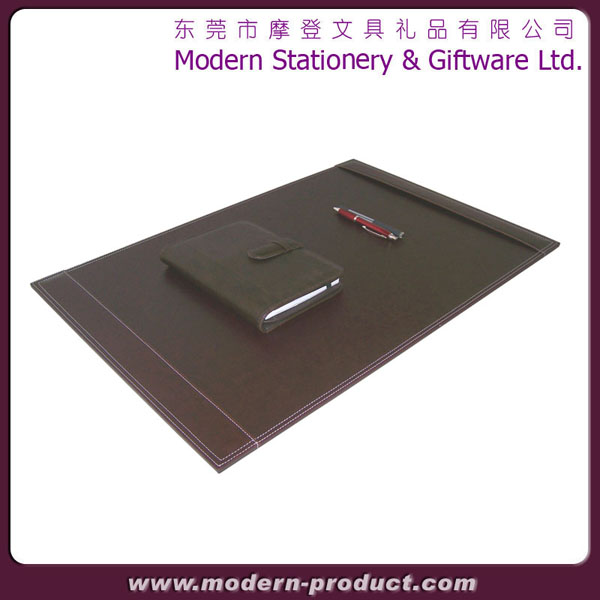 High quality multi-function pvc leather desk mat