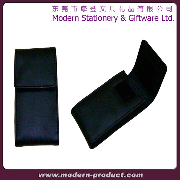 2012 porpular black leather mobile phone bag