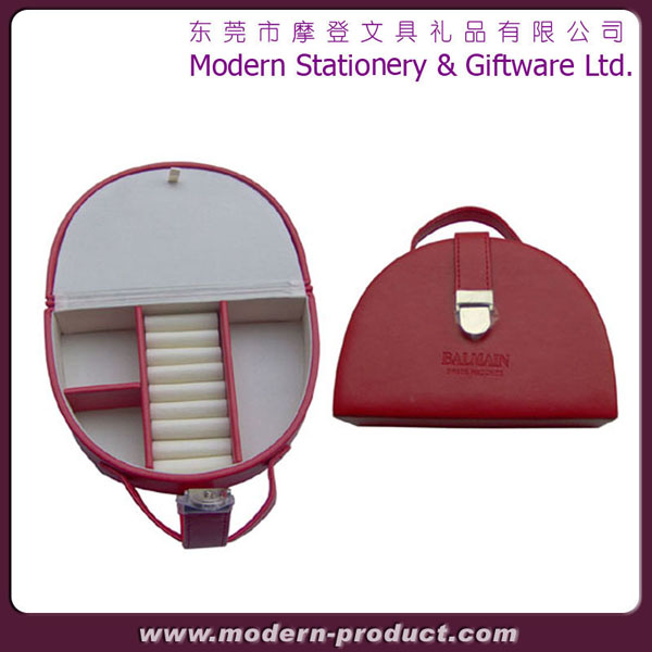 2012 Easy carrying Fashion Jewelry Box Case