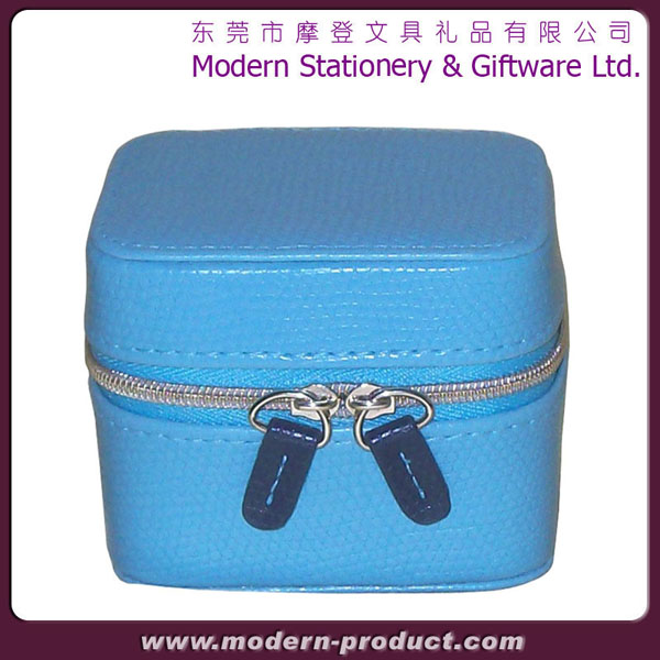 2012 Cheap small PU leather jewelry box case