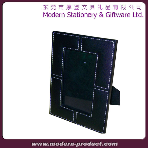 High grade classical soft PVC leather photo frame