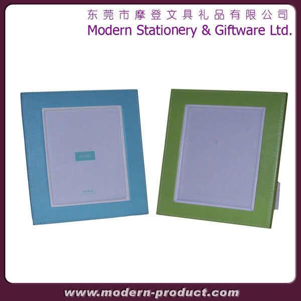 2013 high quality decorative lovely leather photo frame