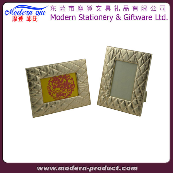 2013 hot sell nice leather latest photo frame