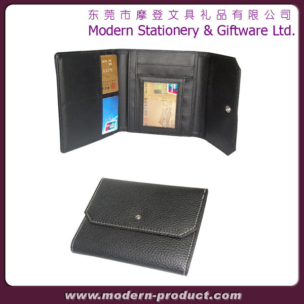 2012 fashionable leather credit card wallet