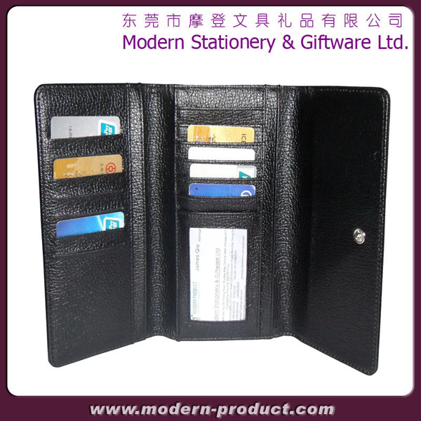 2012 hot sell fashionable leather wallet